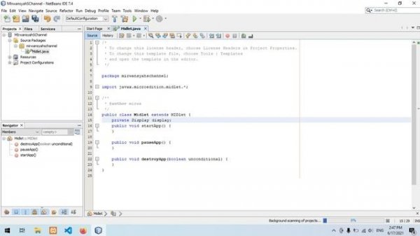 Installasi Netbeans Java ME SDK