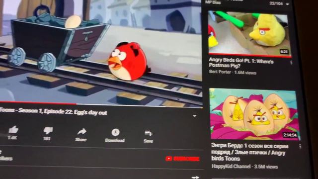 Angry Birds Toons Egg day out смотреть онлайн