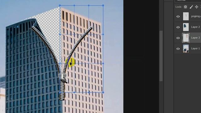 Zip style the house in Photoshop | In 2 minutes смотреть онлайн