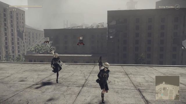 NieR: Automata — City Ruins Hack Chest jump(Easy way, no Chips) смотреть онлайн