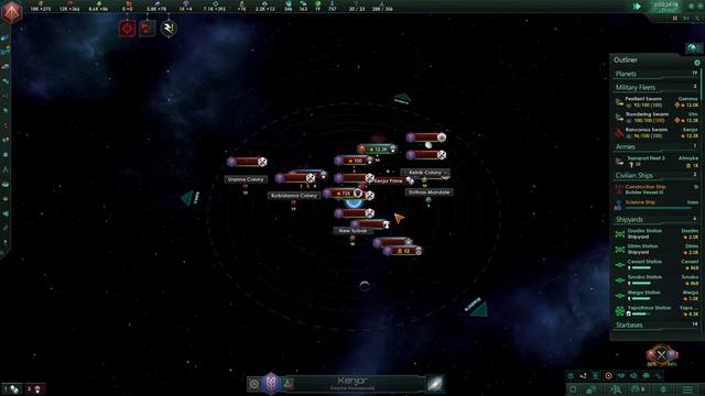 [19] - Hives united - Cevanti Collective - Stellaris 2.2 Devouring Swarm смотреть онлайн