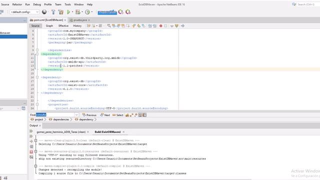 ExistDB 3 proyecto netbeans maven y con librerías смотреть онлайн