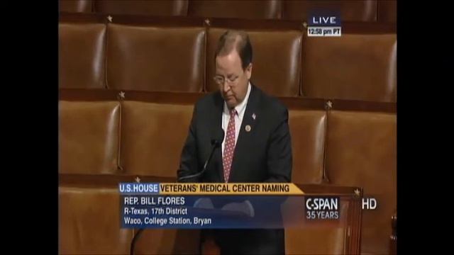 House Passes Flores' Bill to Name Waco VA Medical Center After Doris Miller смотреть онлайн
