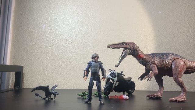 JURASSIC WORLD BARYONYX BREAKOUT BATTLE DAMAGE PLAYSET REVIEW смотреть онлайн