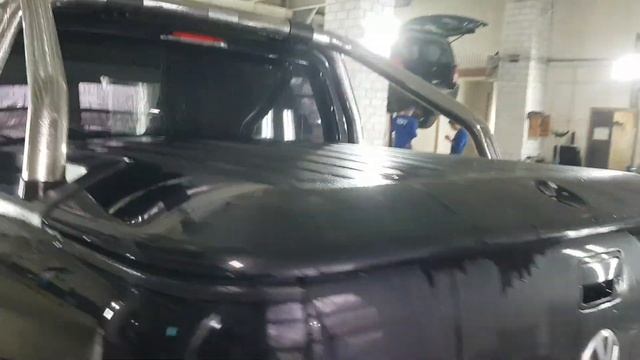 Подготовка автомобиля, перед полной покраской в раптор, в Покрасочный центре КОУШ. смотреть онлайн