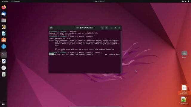 How to install eclipse in ubuntu 22.04 смотреть онлайн