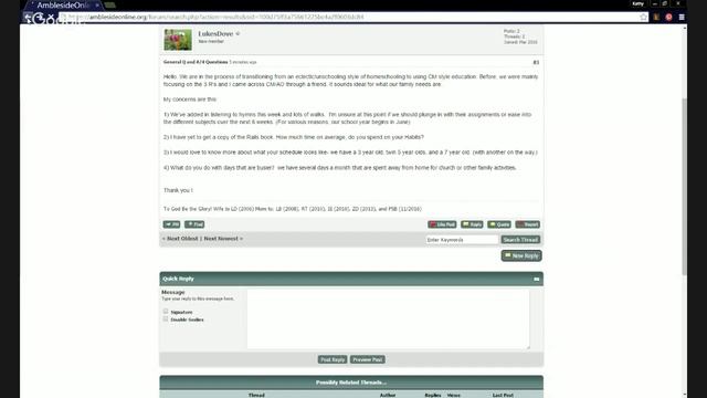AO Forum Help - Quick List of Threads смотреть онлайн