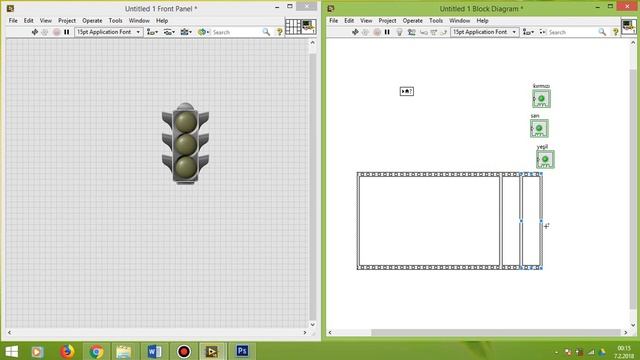 7-Labview Flat Sequence & Local Variable Kullanımı - TRAFİK LAMBASI ÖRNEĞİ - Labview Dersleri смотреть онлайн