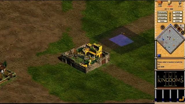 Let's Play Seven Kingdoms II 2 - A Small Kingdom