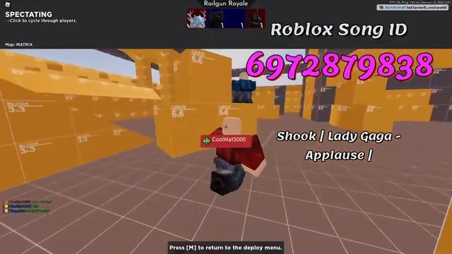 50+ Lady Gaga Roblox Song IDs/Codes смотреть онлайн