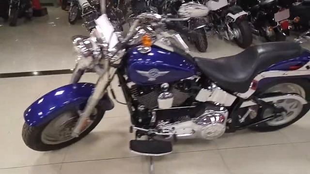 Мотоцикл HARLEY-DAVIDSON FLSTFI FAT BOY Арт. U80287 - Мотосалон Мегамото смотреть онлайн