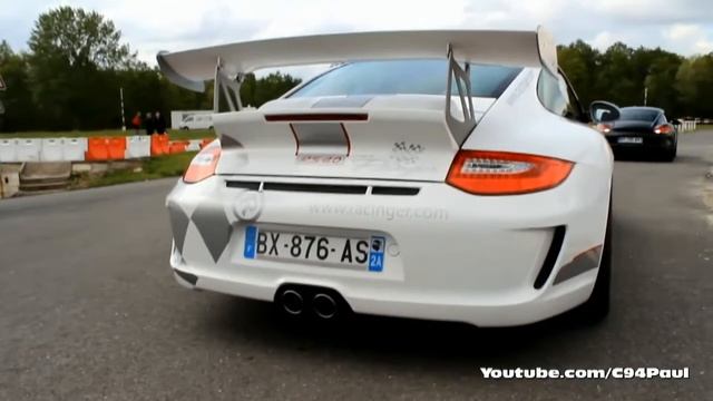Porsche GT3 RS 4.0 LOUD START UP & small revs смотреть онлайн