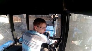 Осенняя вспашка огородов на МТЗ 82.1 (2014г.)