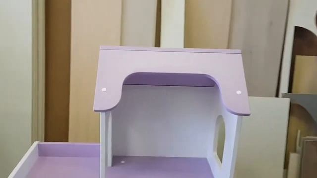 Кукольный домик-стеллаж для игрушек серия "ЧАРОДЕЙКА" смотреть онлайн