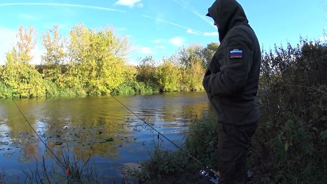 Рыбалка на реке Пахра Район Подольска. смотреть онлайн