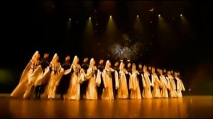 Осетинский танец «Симд» в исполнении Государственного академического ансамбля Грузии «Эрисиони»