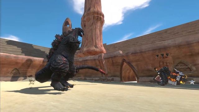 Shin Godzilla VS Megalon - Epic Kaiju Battle - Animal Revolt Battle Simulator смотреть онлайн