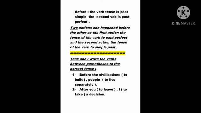 As soon as / before # after / until # The use of the tenses simple past & past perfect смотреть онлайн