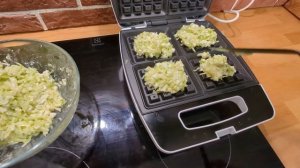 Делаем ПП вафли из кабачка и творога. Обзор вафельницы Kitfort KT-1670.