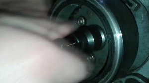 Как снять съемником магнит генератора с Alfa, Delta