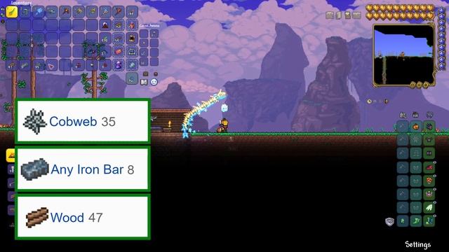 How to Craft a Bed - Terraria : Quick Tutorial смотреть онлайн