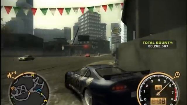 Toyota Supra with drift configuration Need For Speed Most Wanted смотреть онлайн