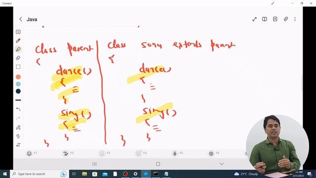EP-25: (Java Tutorial) : Method Overriding (Run Time Polymorphism) in Java смотреть онлайн