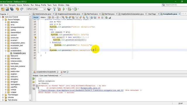 36. Core Java -Exception handling with try-catch-finally in java with live coding (Bangla tutorial) смотреть онлайн
