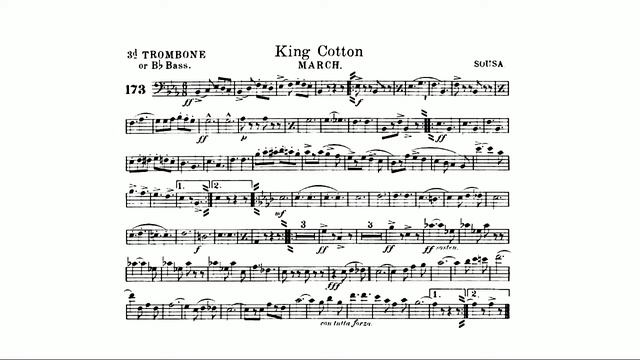 King Cotton March: 3rd Trombone: John Philip Sousa смотреть онлайн