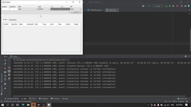 FIX protocol session with demonstration смотреть онлайн