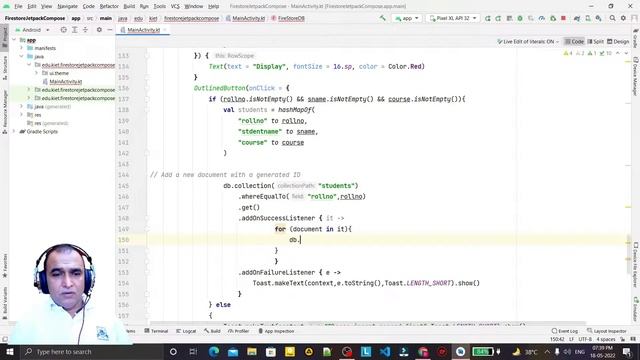 Jetpack Compose -8- Update Record in Firestore using Jetpack Compose | Dr Vipin Classes смотреть онлайн