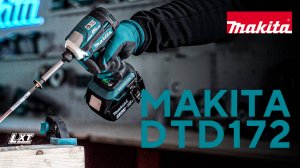 Makita DTD172 аккумуляторный ударный шуруповерт