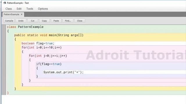Tutorial #Pattern Programming Examples in Java смотреть онлайн