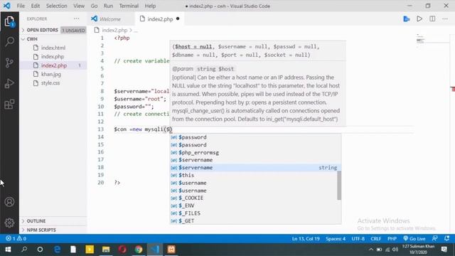 PHP Connect to MySQL || How do you connect MySQL database with PHP? смотреть онлайн