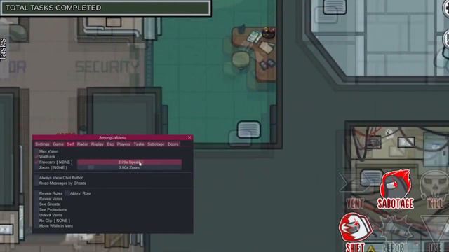 Among US HACK CHEAT MODE MENU Latest Mod Menu For PC 2023