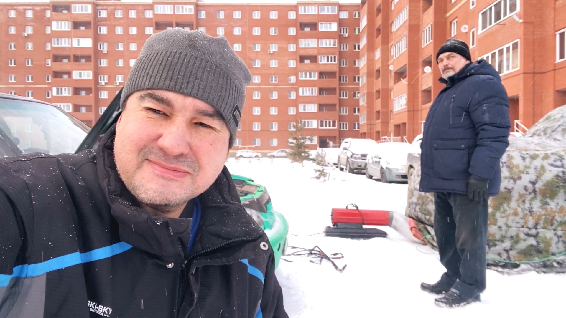 Отогреваю дизельного Крокодила в Наташе.mp4 смотреть онлайн