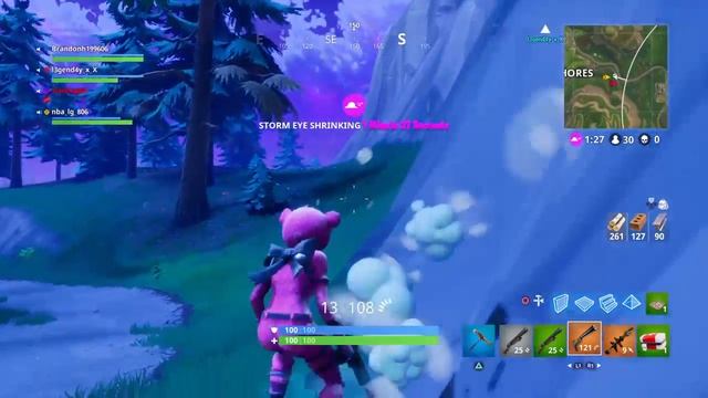*NEW* IN FORTNIE BATTLE ROYALE(MINIGUN GAMEPLAY) смотреть онлайн
