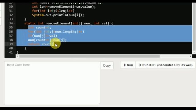4-Remove element by modifying Array смотреть онлайн