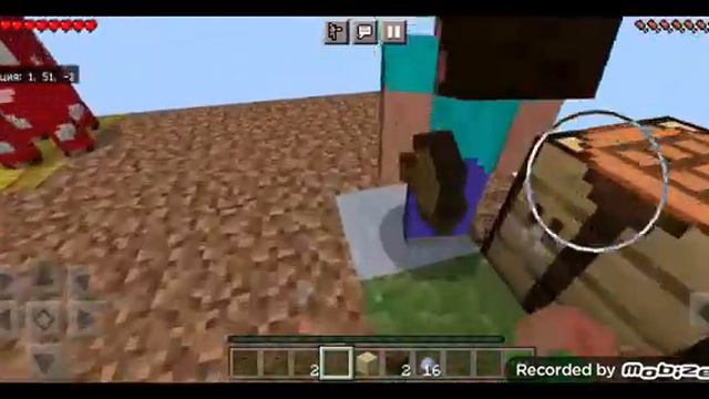 ВЫЖИВАНИЕ вдвоём НА ОДНОМ БЛОКЕ в MINECRAFT 1 часть смотреть онлайн
