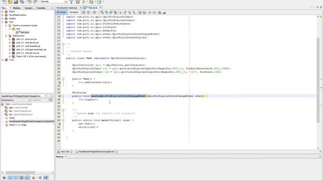 Светодиод и кнопка на Raspberry Pi смотреть онлайн