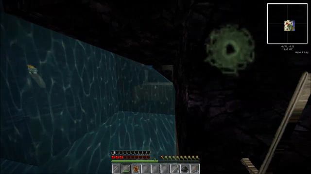 [Coop] Minecraft Chunk Survival. # 13: Шаг за шагом, в темноту. смотреть онлайн