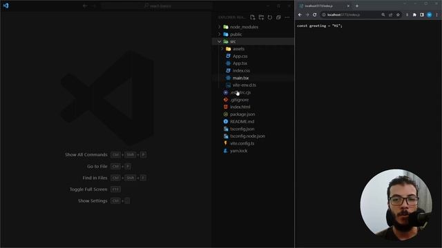 [Arabic] React.js, TypeScript, Redux - 22 - Folder Structure After Installing Using Vite بالعربى смотреть онлайн
