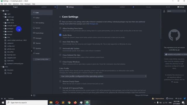 How to Enable use proxy settings when calling APM in Atom Editor смотреть онлайн