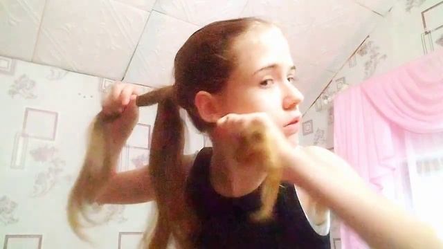 Удобная причёска для тренировки❤ Причёска для ФК /новая рубрика? #причёска #тренировки #рек смотреть онлайн