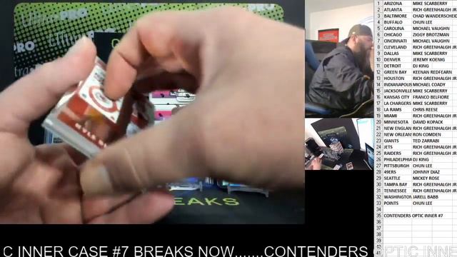 PANINI CONTENDERS OPTIC INNER CASE #7 3-15-20 смотреть онлайн