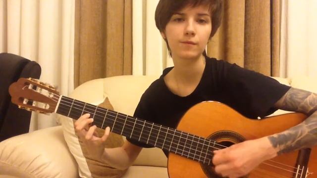 Алексеев - Больно как в раю кавер (видеоразбор/ аккорды) смотреть онлайн