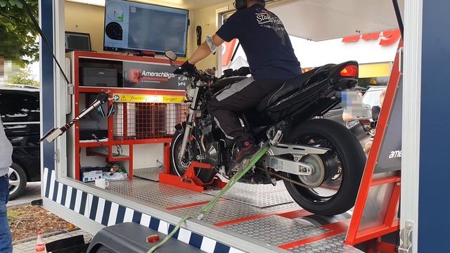 Suzuki Bandit GSF 1200 dyno run смотреть онлайн