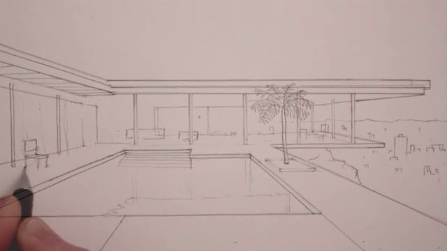 How to Draw a Modern House: Time Lapse смотреть онлайн
