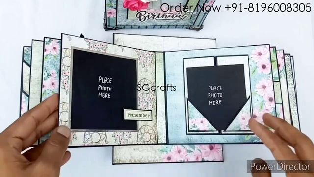 Scrapbook Ideas || Scrapbook for Boyfriend || Scrapbook for Birthday || Top Box Album смотреть онлайн
