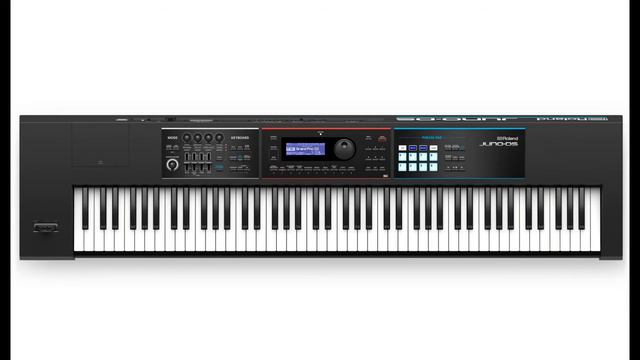 new sustain feature on the Roland Juno DS 88! смотреть онлайн